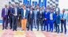 A section of staff and staff drawn from AUSPGSR posing for a group photo in July 2021 at AUSPGSR, Borama Campus